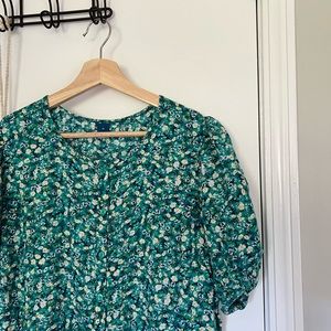 Womens floral maxi dress